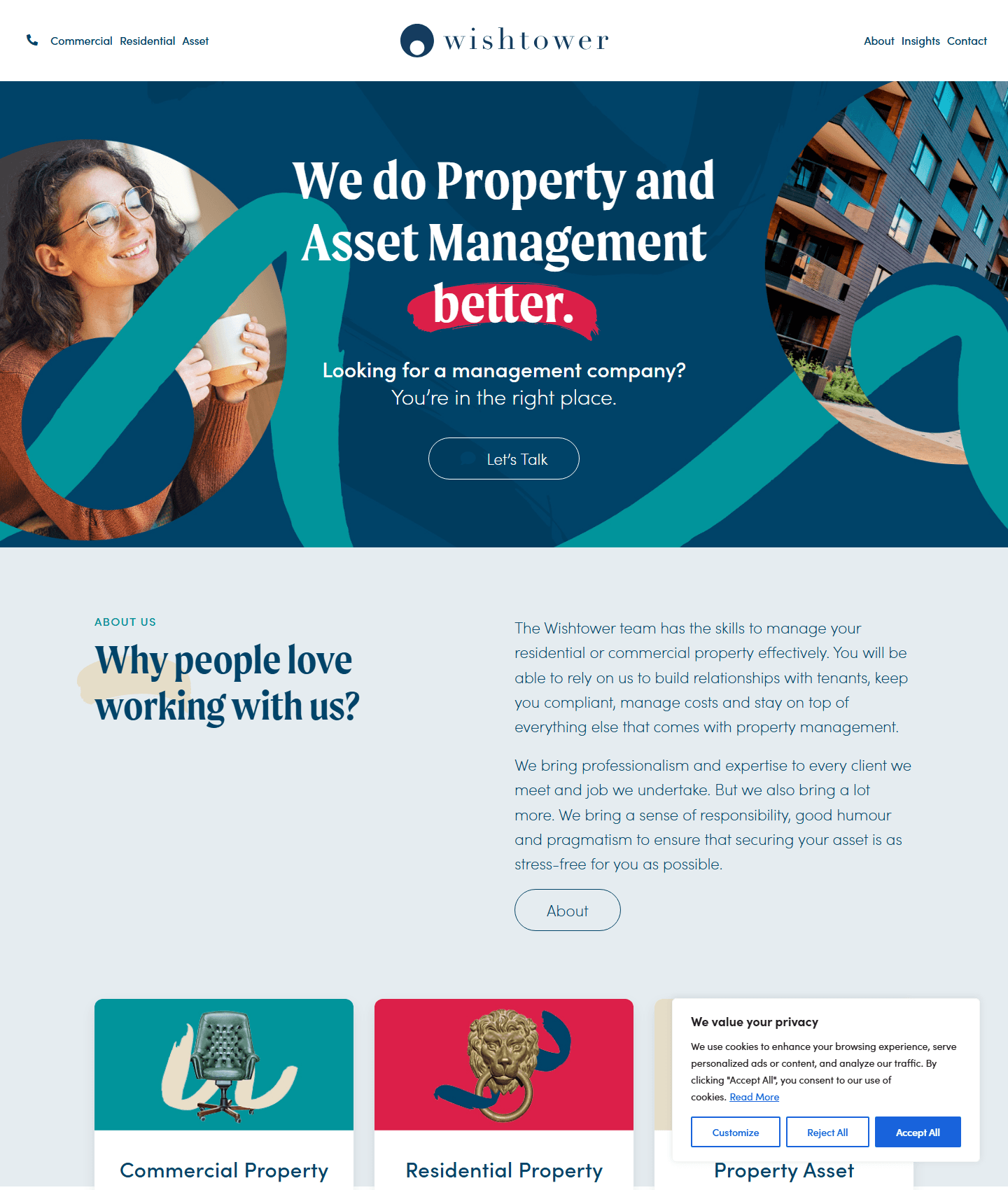Wishtower website, built by Stephen Evans
